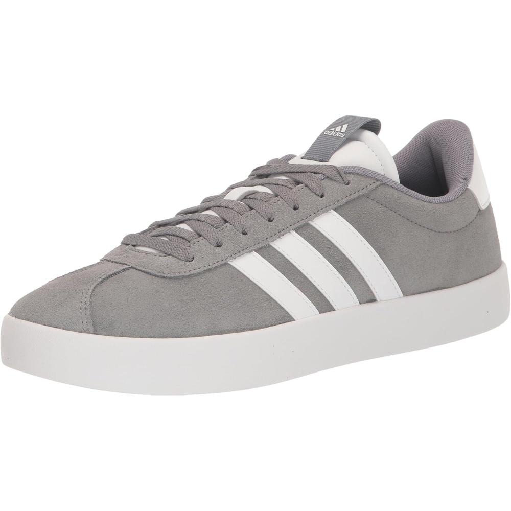 imageadidas Mens VL Court 30 ShoeGreyWhiteWhite