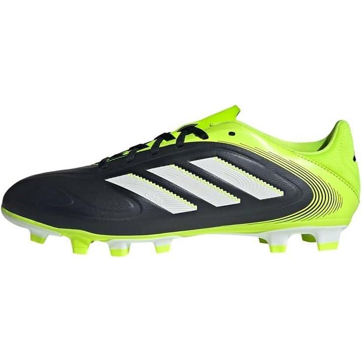 imageadidas UnisexAdult Copa Pure 3 Club Firm GroundMulti GroundBlackWhiteLucid Lemon