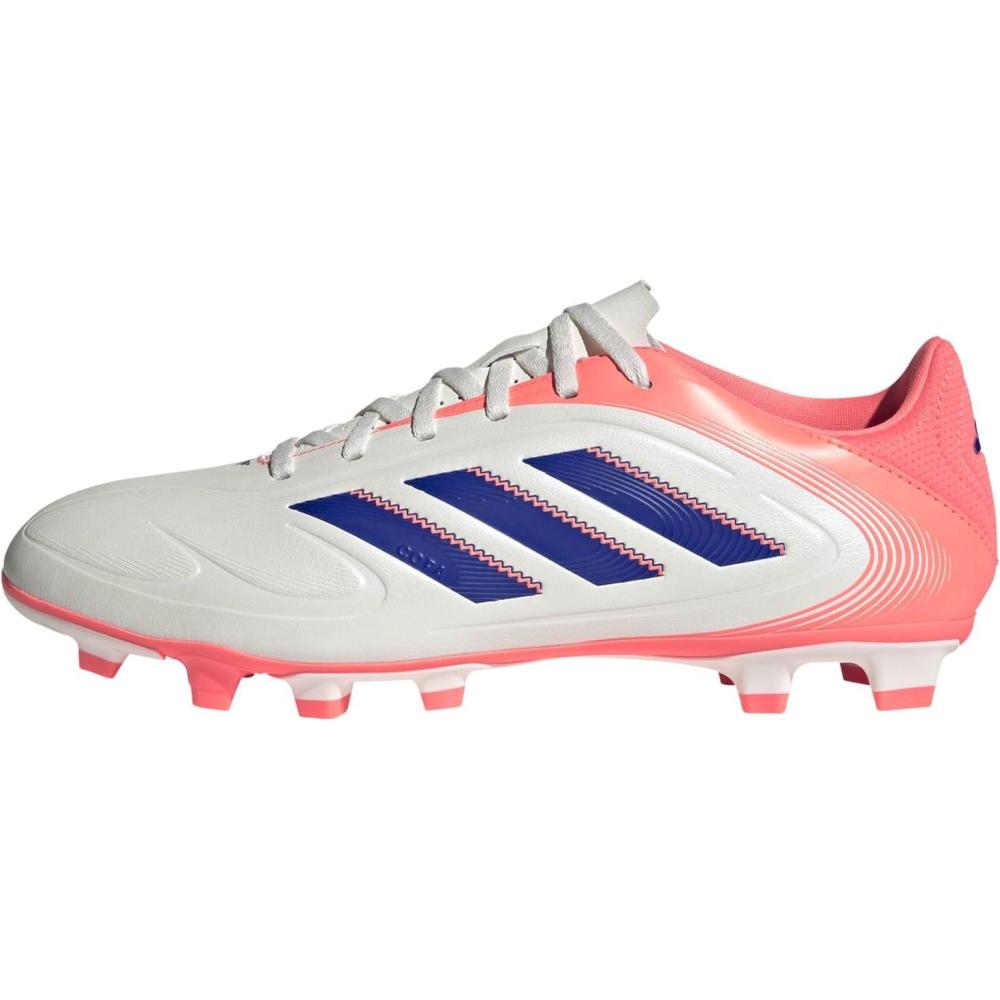 imageadidas UnisexAdult Copa Pure 3 Club Firm GroundMulti GroundOff WhiteLucid BlueSignal Coral