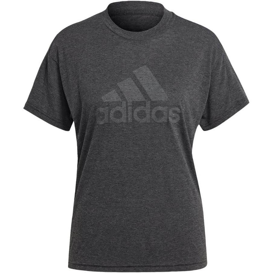 imageadidas Womens Future Icon Winners 30 TShirtBlack MelangeGrey