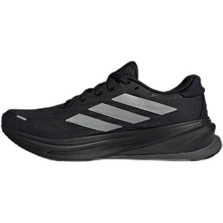 imageadidas Womens Supernova Rise 2 Running ShoesCarbonBlackSilver Metallic