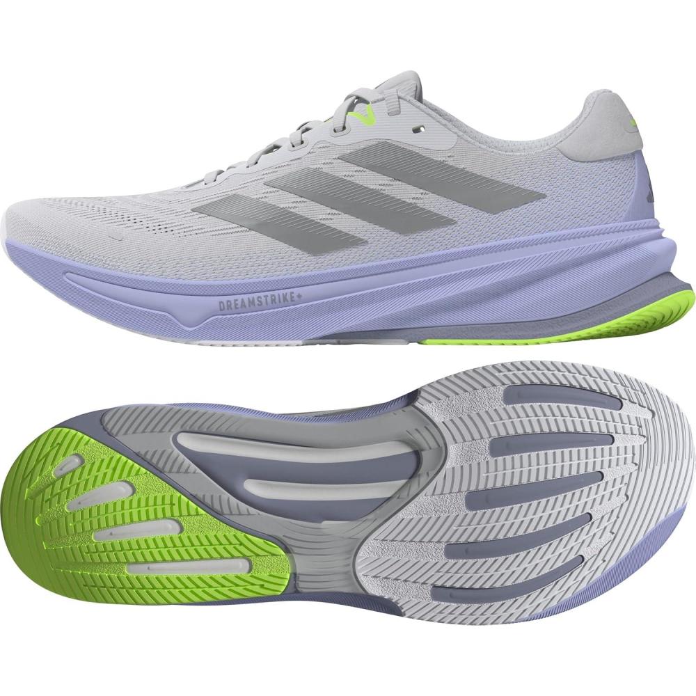 imageadidas Womens Supernova Rise 2 Running ShoesDash GreyMatte SilverSilver Violet