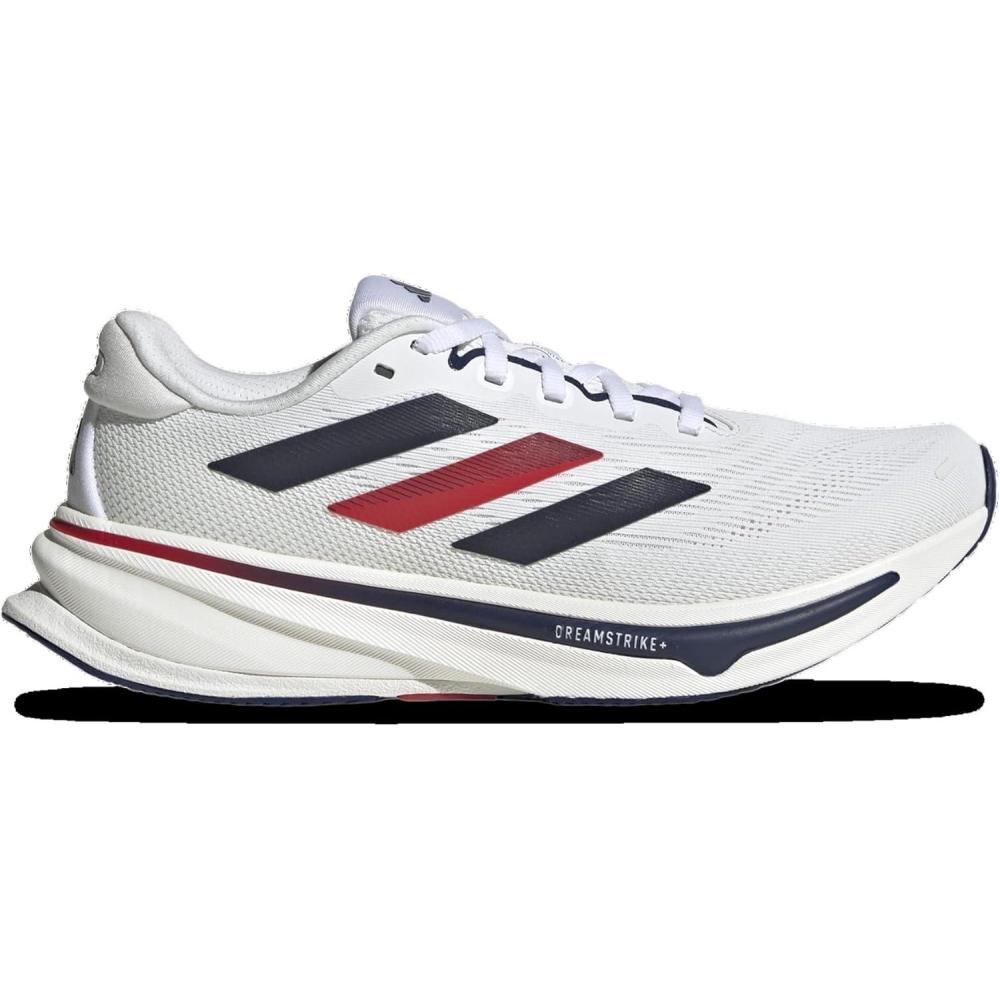 imageadidas Womens Supernova Rise 2 Running ShoesFtwr WhiteDark BluePure Ruby