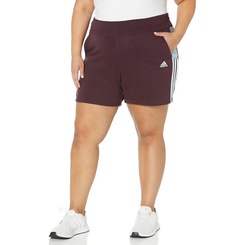 imageadidas Womens Tiro ShortsShadow Maroon