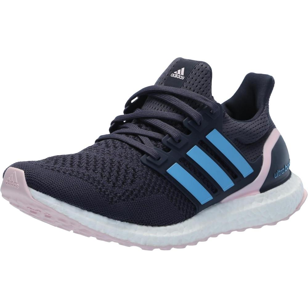 imageadidas Womens Ultraboost 10 Sustain SneakerShadow NavySemi Blue BurstClear Pink