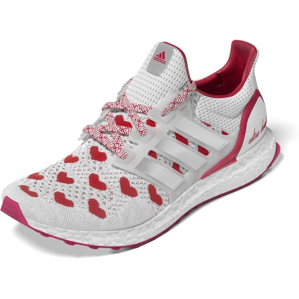 imageadidas Womens Ultraboost 10 Sustain SneakerWhiteZero MetallicBetter Scarlet