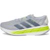 Adidas Men’s Adistar 4 Running Shoes Sneaker(Halo Silver/Onix/Solar Slime)