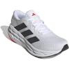 Adidas Men’s Adistar 4 Running Shoes Sneaker(White/Carbon/Pure Ruby)