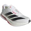 Adidas Women’s Adizero Boston 13 Running Shoes Sneaker(White/Black/Lucid Red)