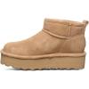 BEARPAW Women’s Retro Shorty Morel Boot(Iced Coffee Solid)