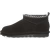 BEARPAW Women’s Super Shorty Deco Multiple Colors | Women’s Ankle Boot | Women’s Slip On Boot | Comfortable Winter Boot(Black II)