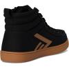 BILLY Footwear Men’s Casual Shoes High Top Sneaker(Black/Gum)