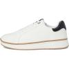 BILLY Footwear Men’s Comfort Luxe Oxford(White Leather)