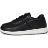 BILLY Footwear Men’s Comfort Plush Oxford(Black Leather)