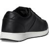 BILLY Footwear Men’s Comfort Plush Oxford(Black Leather)