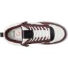 BILLY Footwear Women’s Comfort Dz High Sneaker(White/Wine/Black)