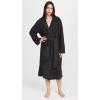 Barefoot Dreams CozyChic Ribbed Hooded Robe(Carbon)