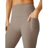 Beyond Yoga Women’s Spacedye Out of Pocket High-Waisted Midi Legging(Birch Heather)