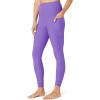Beyond Yoga Women’s Spacedye Out of Pocket High-Waisted Midi Legging(Bright Amethyst Heather)