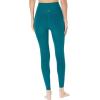 Beyond Yoga Women’s Spacedye Out of Pocket High-Waisted Midi Legging(Deep Sea Heather)