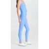 Beyond Yoga Women’s Spacedye Out of Pocket High-Waisted Midi Legging(Flower Blue Heather)