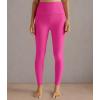 Beyond Yoga Women’s Spacedye Out of Pocket High-Waisted Midi Legging(Pink Punch Heather)