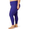 Beyond Yoga Women’s Spacedye Out of Pocket High-Waisted Midi Legging(Sapphire Blue Heather)