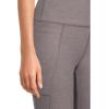 Beyond Yoga Women’s Spacedye Out of Pocket High-Waisted Midi Legging(Soft Umber Heather)