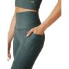 Beyond Yoga Women’s Spacedye Out of Pocket High-Waisted Midi Legging(Storm Heather)