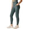 Beyond Yoga Women’s Spacedye Out of Pocket High-Waisted Midi Legging(Storm Heather)