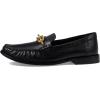 COACH Jess Leather Loafer(Black/Gold)