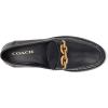 COACH Jess Leather Loafer(Black/Gold)