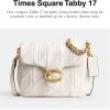 Coach Times Square Tabby 17(B4/Chalk)