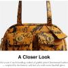 Coach Twin Turnlock Bag 20 in Graffiti, 1Z/Ochre Multi(Graffiti/Ochre Multi)