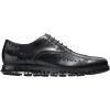 Cole Haan Men’s Great Jones Wingtip Oxford(Black Closed Holes/Black)