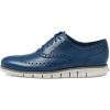 Cole Haan Men’s Great Jones Wingtip Oxford(Ensign Blue City Skyline Silver Birch)