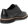 Cole Haan Mens Morse Grand Wingtip(Blk/Blk/Gray Pin)