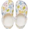 Crocs Kids’ Classic Patterns and Grpahics Clogs(Chalk)