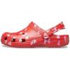 Crocs Kids’ Classic Patterns and Grpahics Clogs(Cherry Red)