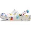 Crocs Kids’ Classic Patterns and Grpahics Clogs(White/Multi)