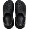 Crocs Unisex Adult Mega Crush Clogs(Black)