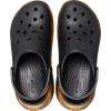 Crocs Unisex Adult Mega Crush Clogs(Black/Gold)