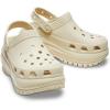 Crocs Unisex Adult Mega Crush Clogs(Bone)