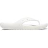 Crocs Unisex-Adult Classic Flip V2 Flop(White)