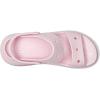 Crocs Unisex-Adult Classic Mega Crush Sandal | Platform Sandals(Hydrangea)