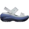 Crocs Unisex-Adult Classic Mega Crush Sandal | Platform Sandals(Mirage/Multi)