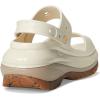 Crocs Unisex-Adult Classic Mega Crush Sandal | Platform Sandals(Taupe)