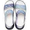 Crocs Unisex-Adult Classic Mega Crush Sandal | Platform Sandals(White/Multi Denim)