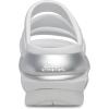 Crocs unisex-adult Mega Crush Triple Strap Sandal(Moonlight/Silver Metallic)