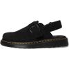 Dr. Martens Men’s Jorge II Suede Slingback Mules(Black Eh Suede)